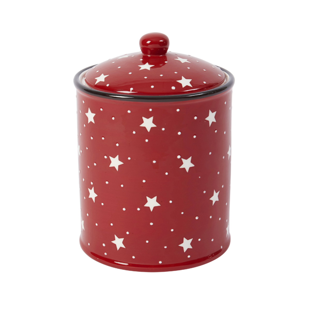 sia-deco-alba-holly-jarre-c-ramique-rouge-20-cm image 1