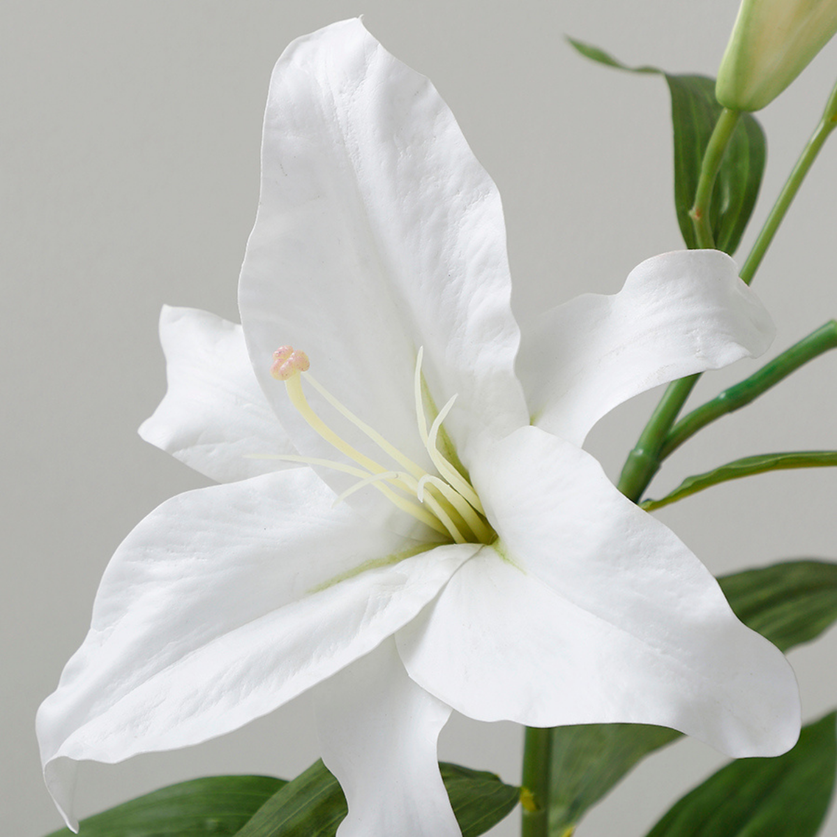 sia-deco-noah-lys-casablanca-premium-95-cm-fleur-blanc image 3