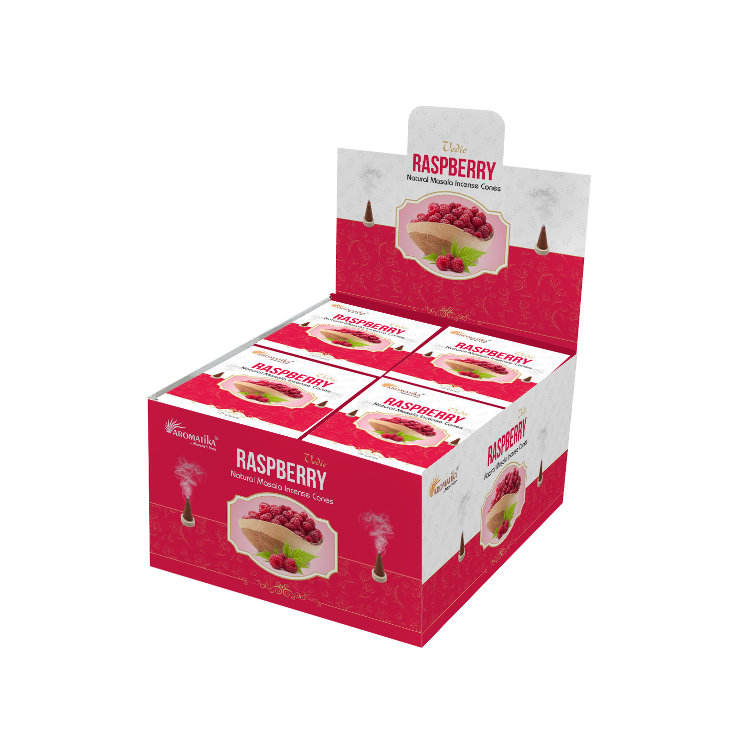 aromatika-vedic-incense-cones-framboise-c-nes-x120-fruit image 1