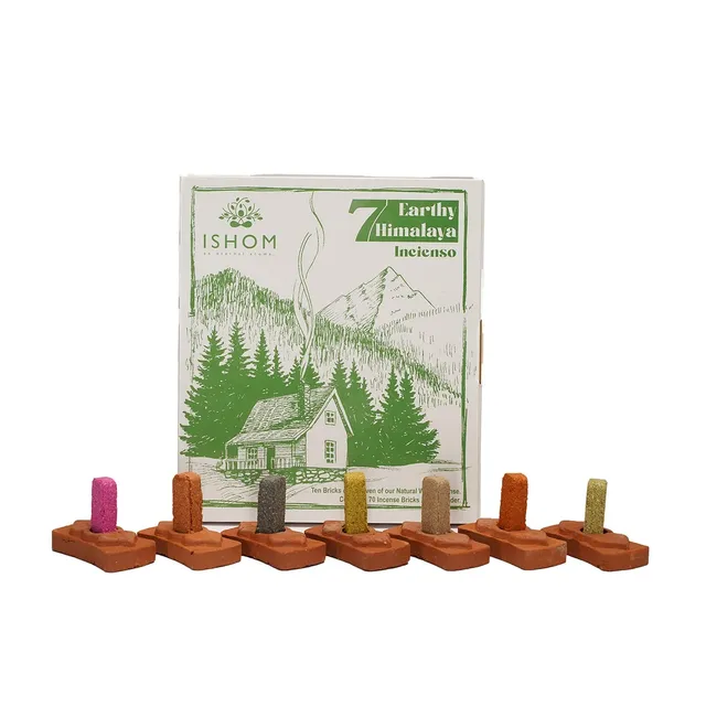 aromatika-ishom-smudge-briques-d-encens-earthy-x70 image 1