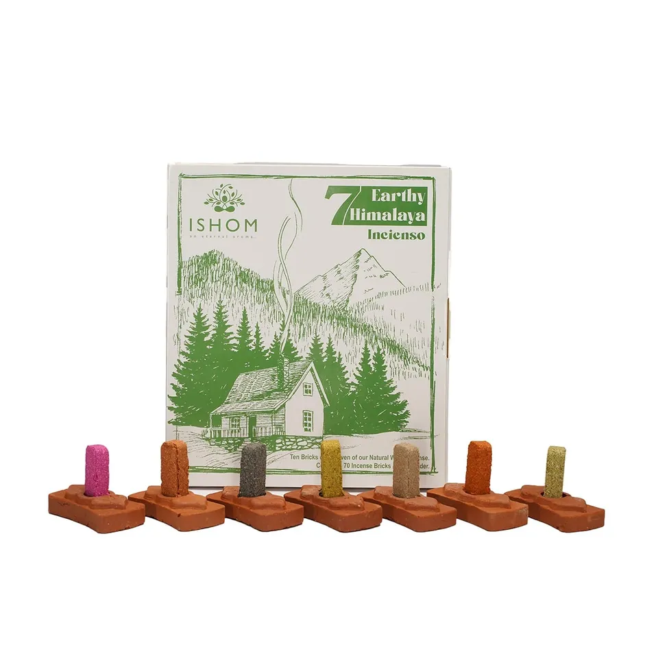 aromatika-ishom-smudge-briques-d-encens-earthy-x70 image 1