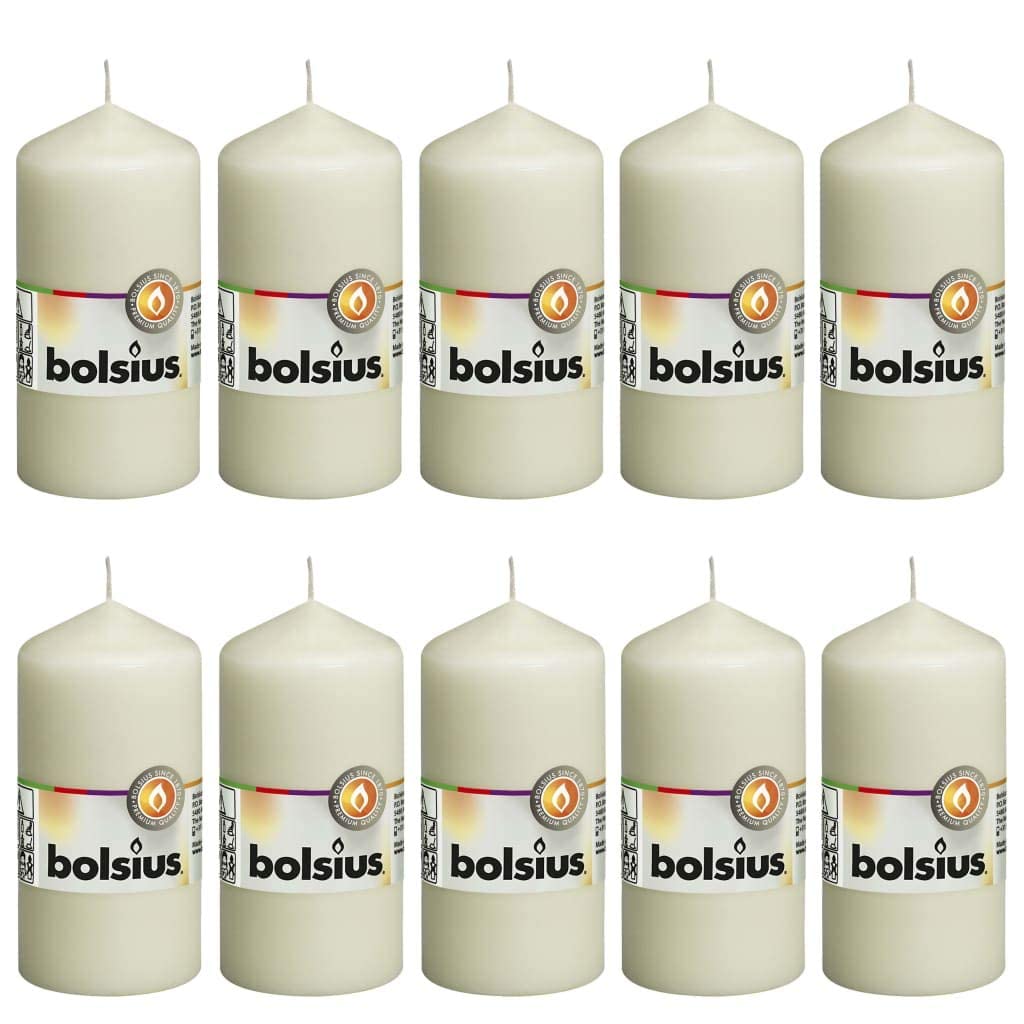 bolsius-bougie-pilier-ivoire-120x60-mm-lot-10 image 1