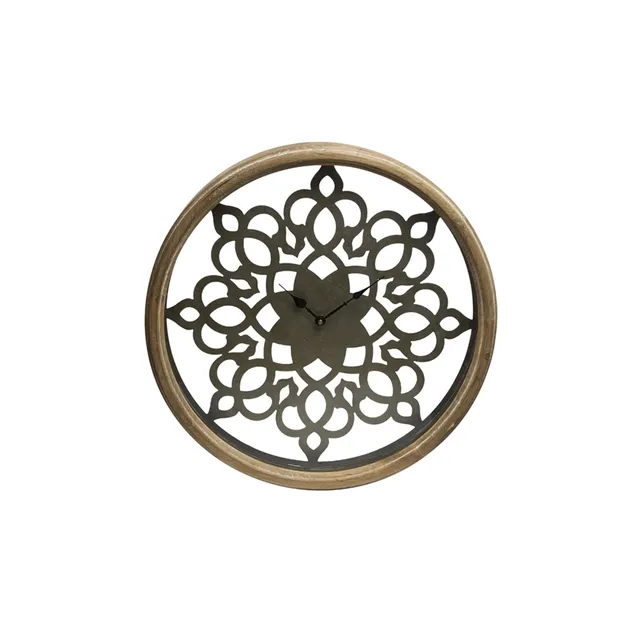 sia-deco-victoria-ludwig-horloge-murale-beige-56-cm-bois image 1