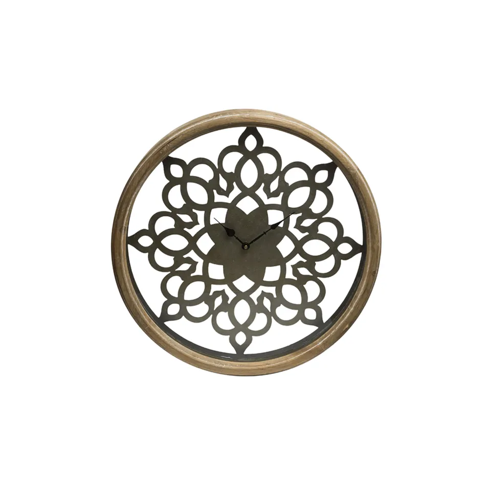 sia-deco-victoria-ludwig-horloge-murale-beige-56-cm-bois image 1