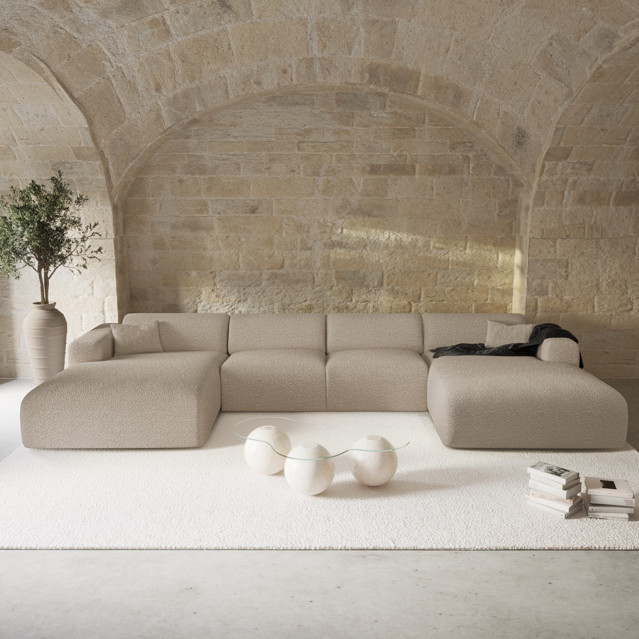 sia-deco-myra-canap-sym-trique-cr-me-assise-nuage image 8