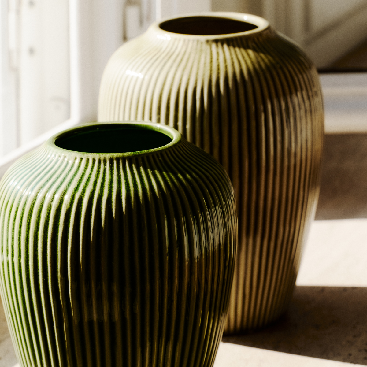 sia-antica-vase-jian-petit-vert-c-ramique-21-5-cm image 4
