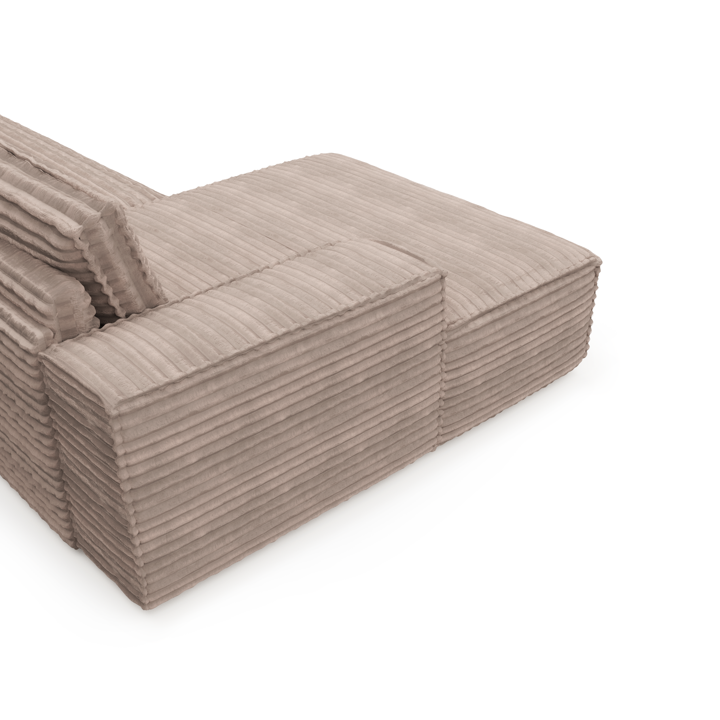 sia-deco-joan-canap-convertible-angle-gauche-taupe-matelas image 5