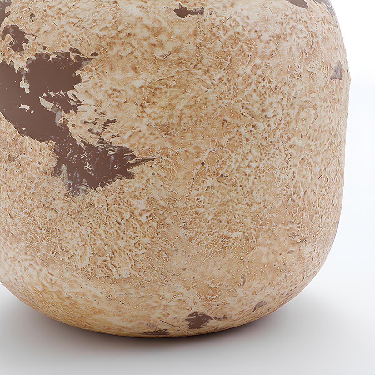 sia-antica-arka-vase-m-tal-34-cm-marron-vieilli image 4