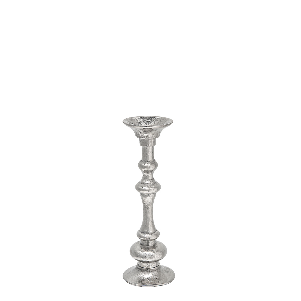 sia-nora-wonder-31-cm-bougeoir-argent-aluminium-vintage image 1