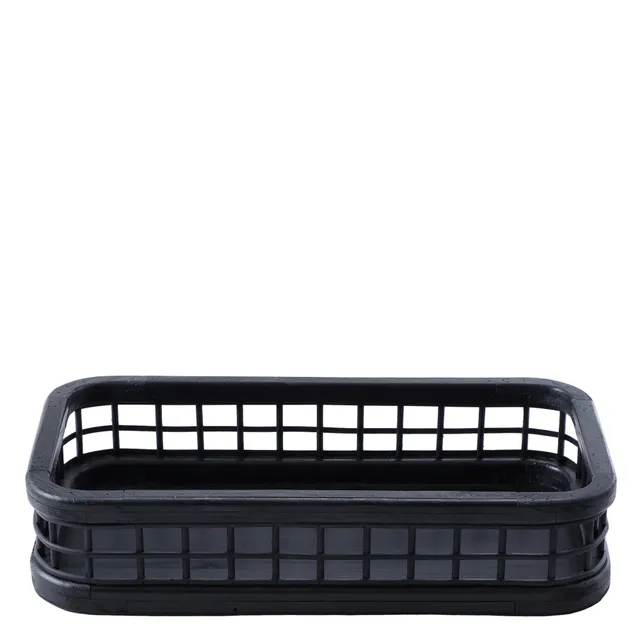 sia-arlo-ysia-plateau-d-coratif-noir-rectangulaire-56-cm-ajour image 1