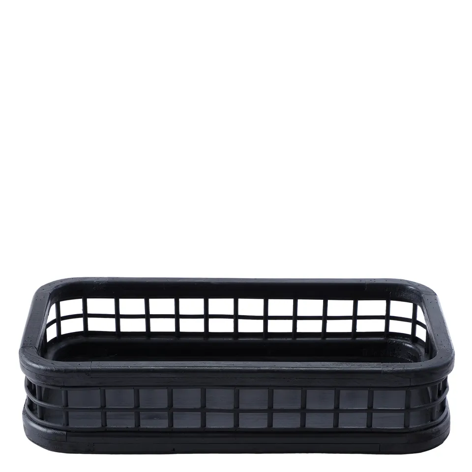 sia-arlo-ysia-plateau-d-coratif-noir-rectangulaire-56-cm-ajour image 1