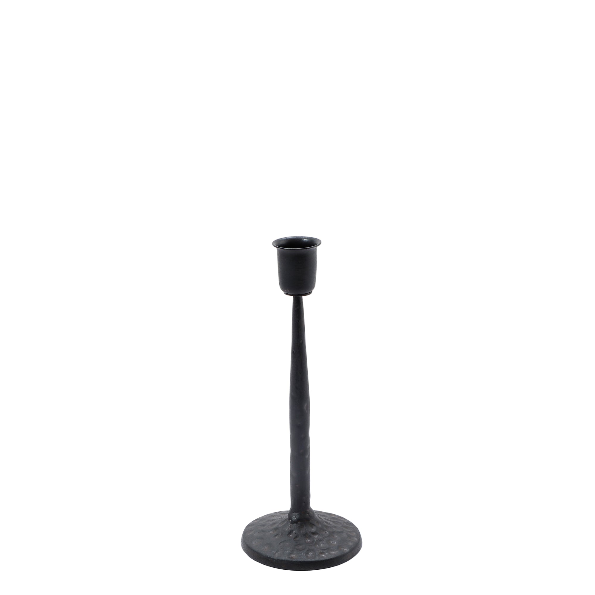sia-deco-nalia-bougeoir-m-tal-noir-20-5-cm-chandelle image 1