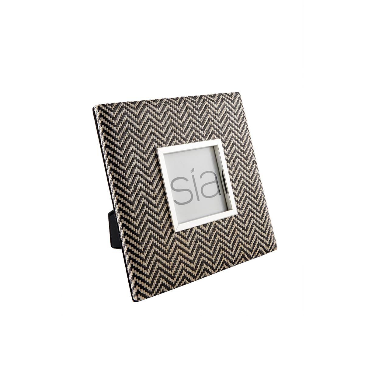 sia-victoria-cadre-photo-ethics-paille-noir-9x9-cm image 1